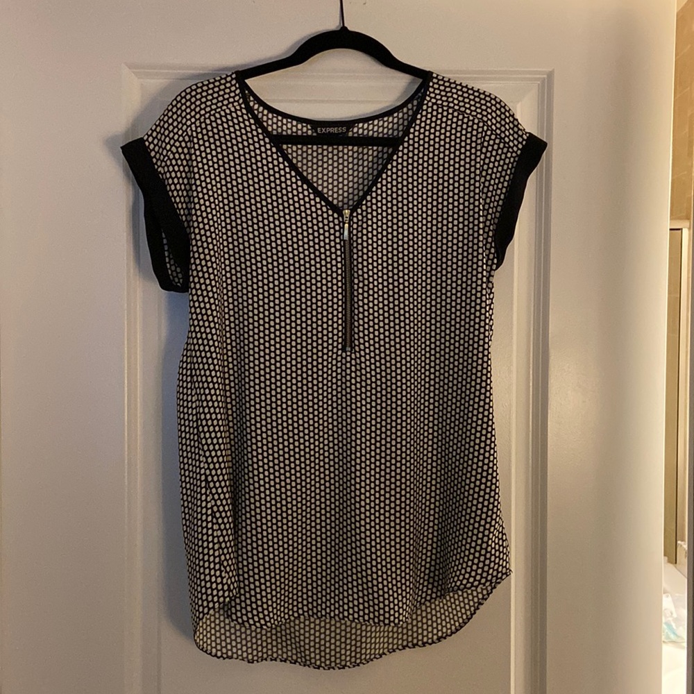 Express v-neck gramercy tee